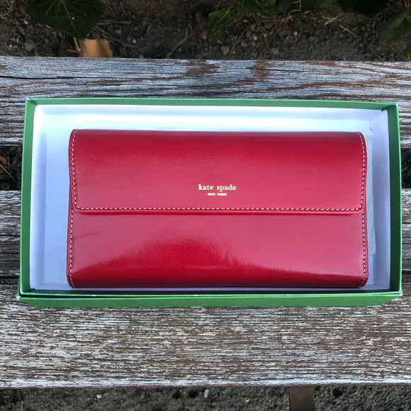 Kate Spade Jane Street Maria Continental Checkbook